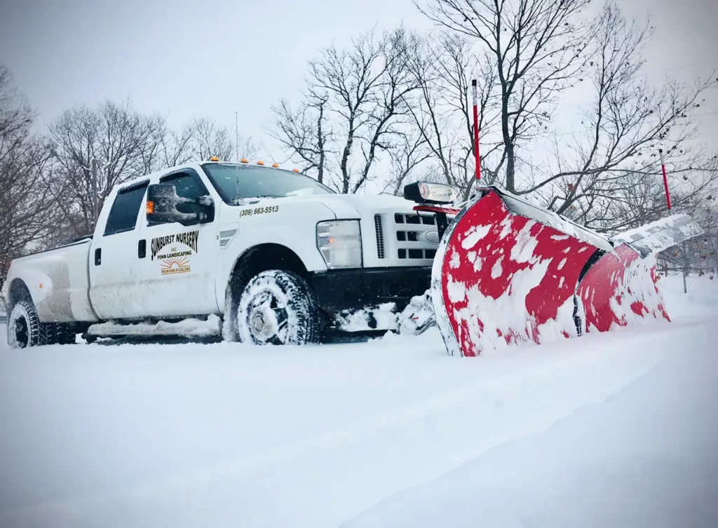 snow removal contracting bloomington illinois